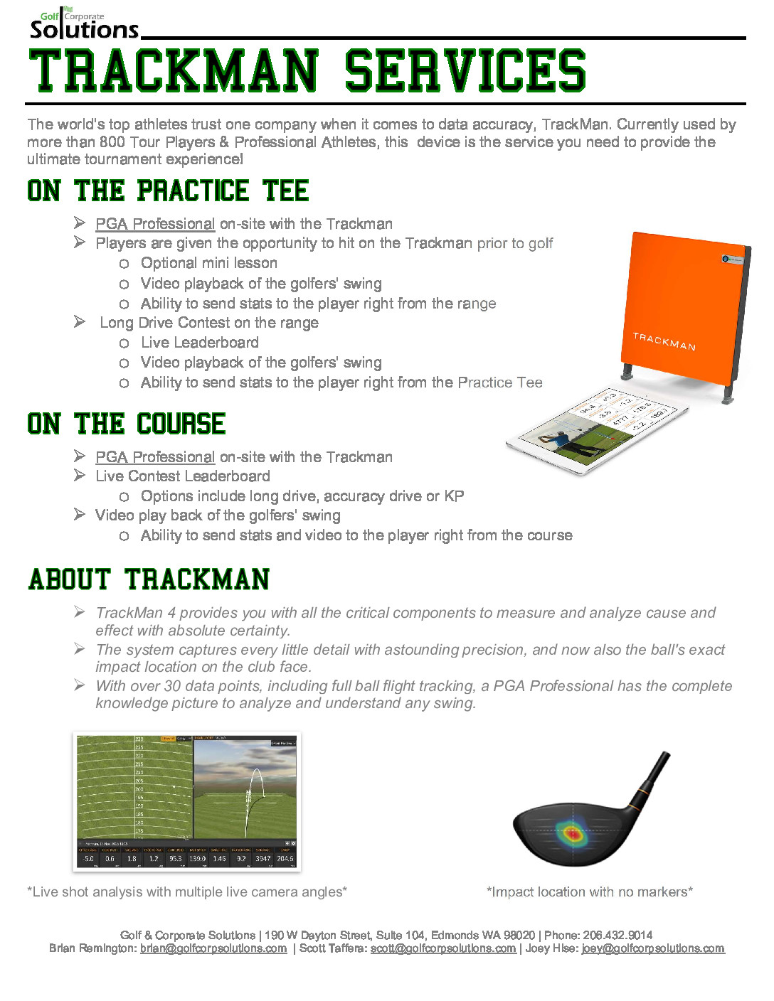 GCS Trackman Flyer